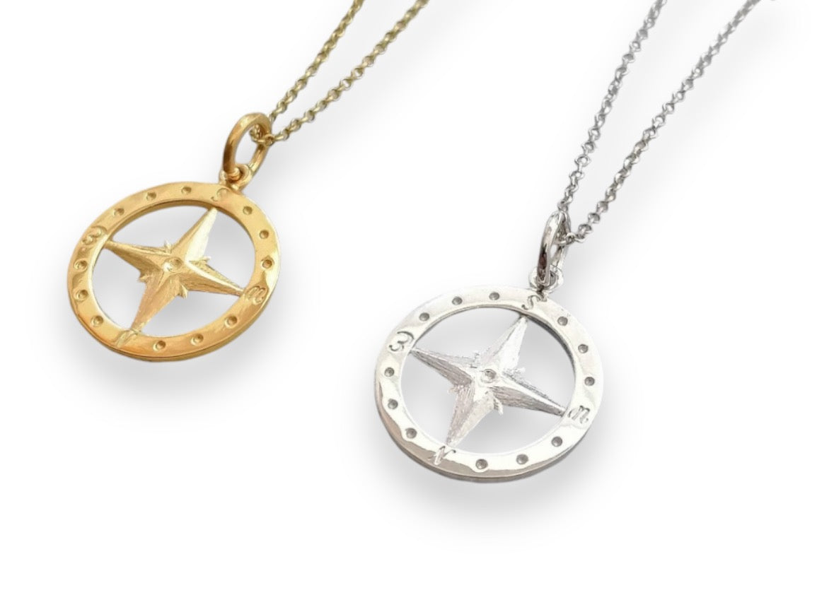 Nautical Compass Necklace