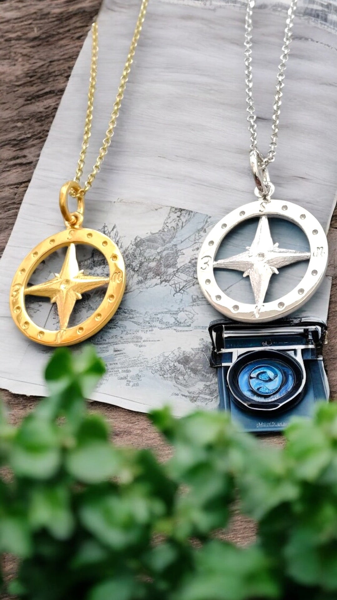 Nautical Compass Necklace