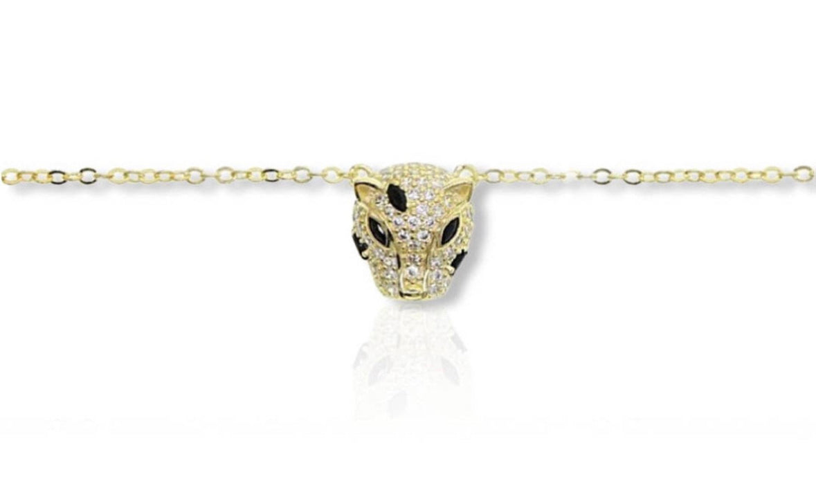 Pavé Cheetah Necklace