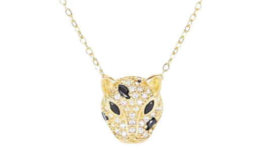 Pavé Cheetah Necklace